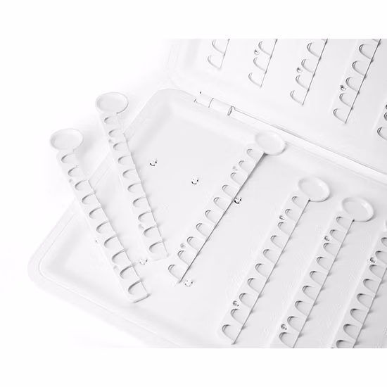 Libro de exhibición de carta de colores de uñas de muestra de 120 colores Libro de exhibición de esmalte de uñas